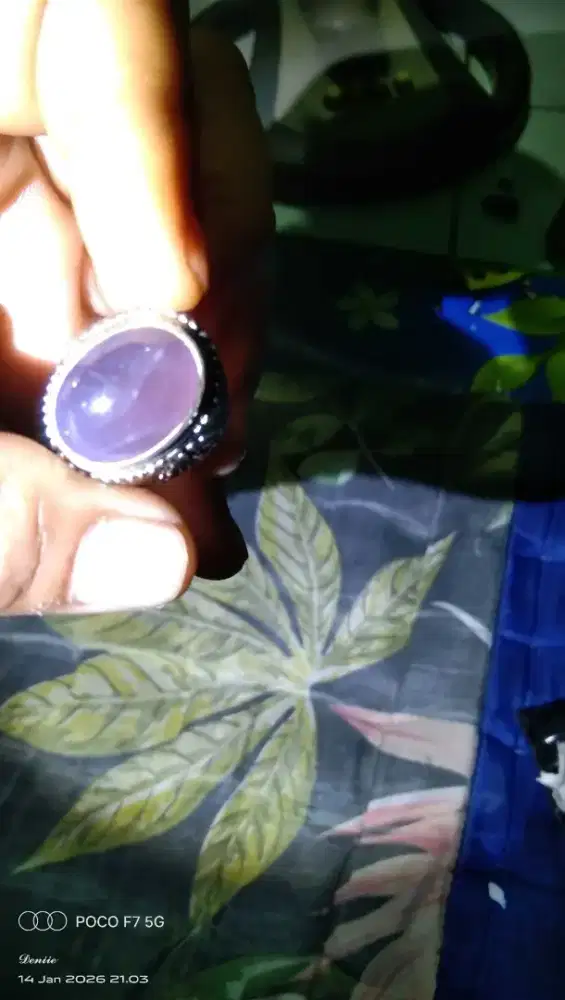 BATU KECUBUNG LAVENDER DIM 18 X 13