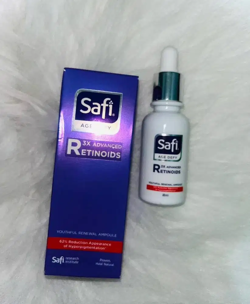 safi age defy retinoids ampoule