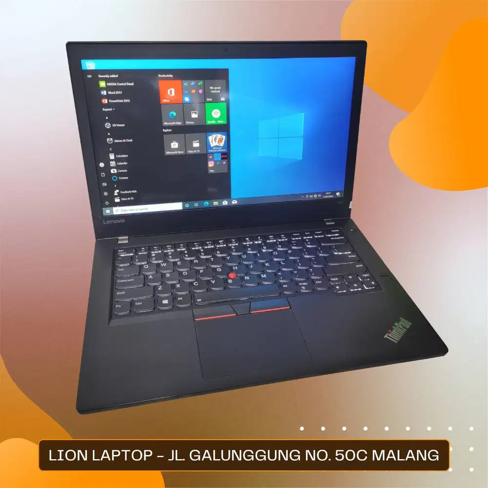 RAM 8GB SSD 256GB i5 Touchscreen Lenovo Thinkpad T470 [15|01]