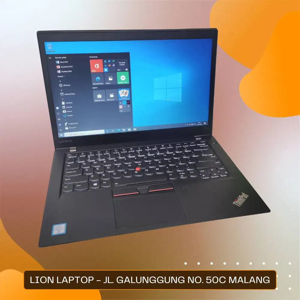 RAM 8GB SSD 256GB Core i7 SLIM Lenovo Thinkpad T470s [15|01]