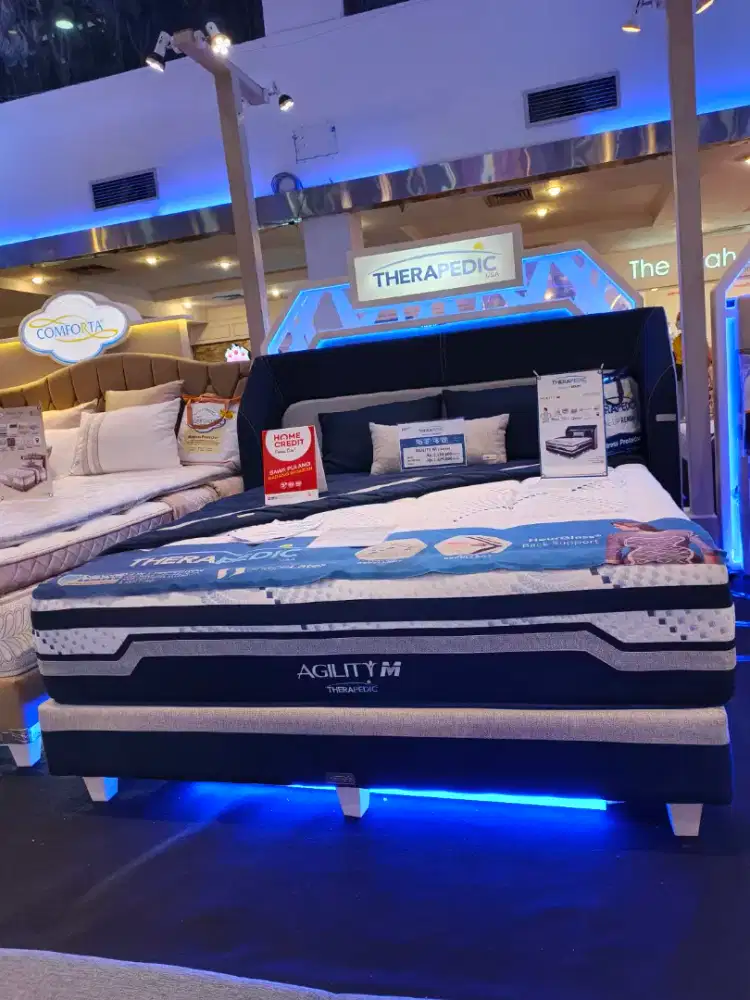 THERAPEDIC AGILITY M 180X200 BERGARANSI RESMI MASSINDO FAIR