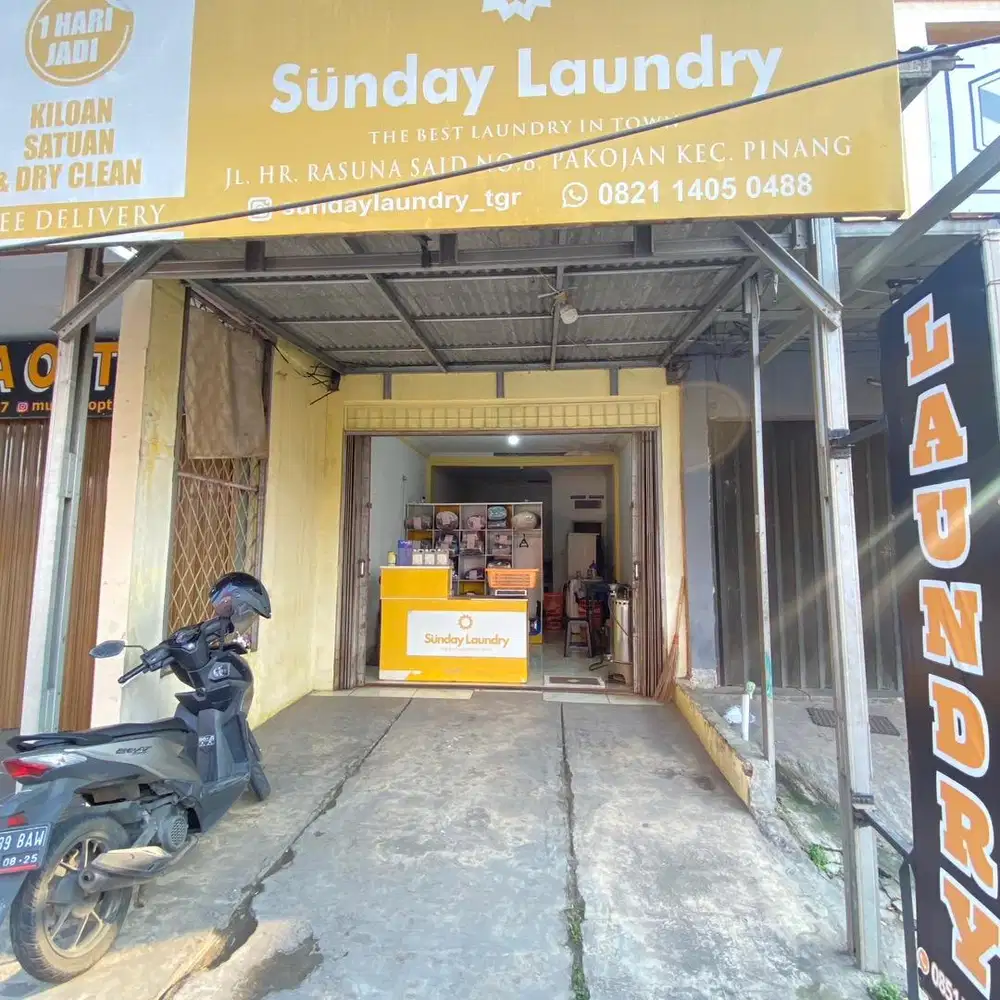 Ruko 1 Lantai Jalan Utama dekat Tol – Lokasi Usaha Ramai