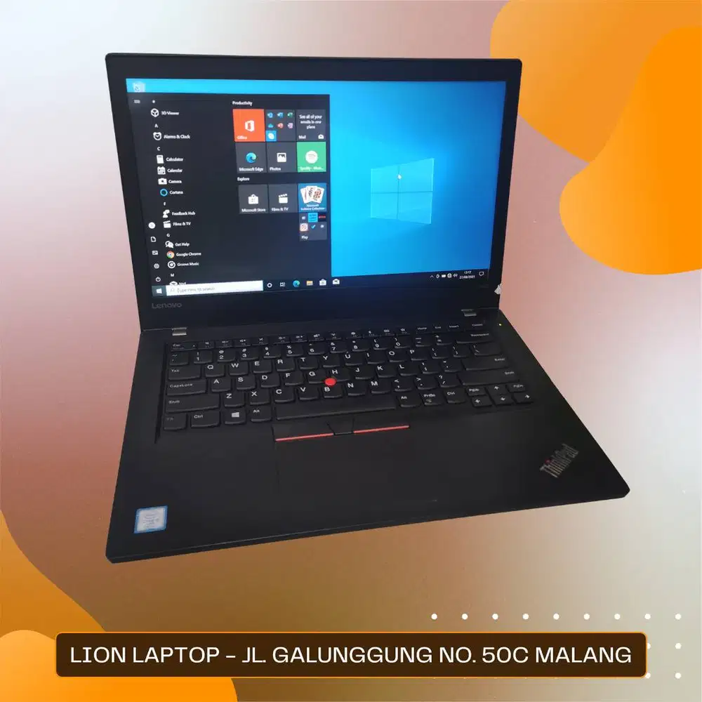 RAM 16GB Core i5 Gen7 SSD 256GB Lenovo Thinkpad T470 [15|01]