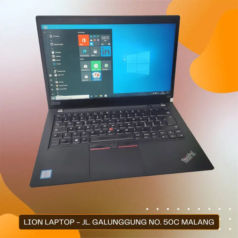 RAM 16GB i5 Gen 8 SSD 256GB Lenovo Thinkpad T490 [15|01]