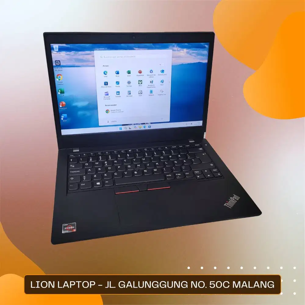 Gaming/Editing AMD Ryzen 5 PRO 8/256 MULUS Lenovo Thinkpad L14 [15|01]