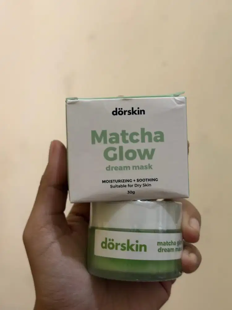 dorskin matcha glow dream mask