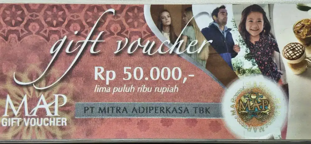 Voucher MAP umur Panjang
