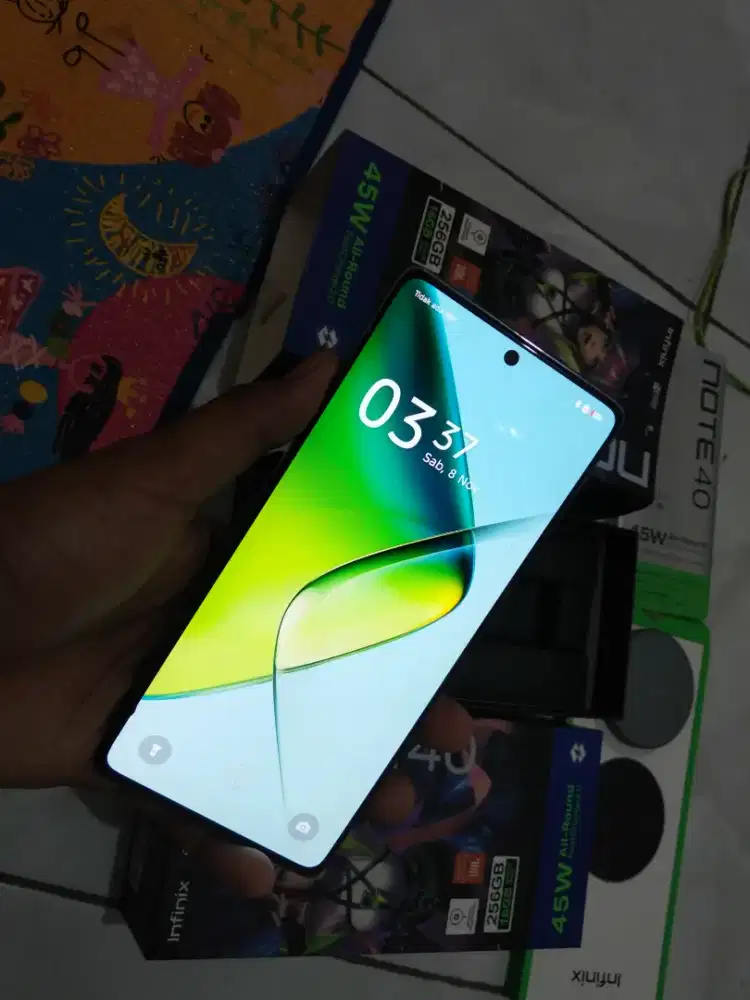 Jual.infinix Note 40 / fullset ori