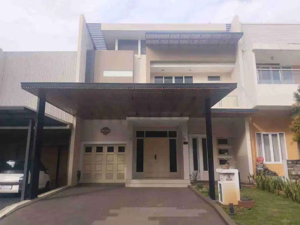 Di jual Cepat rumah Full furnished lengkap dengan dan rapi siap huni