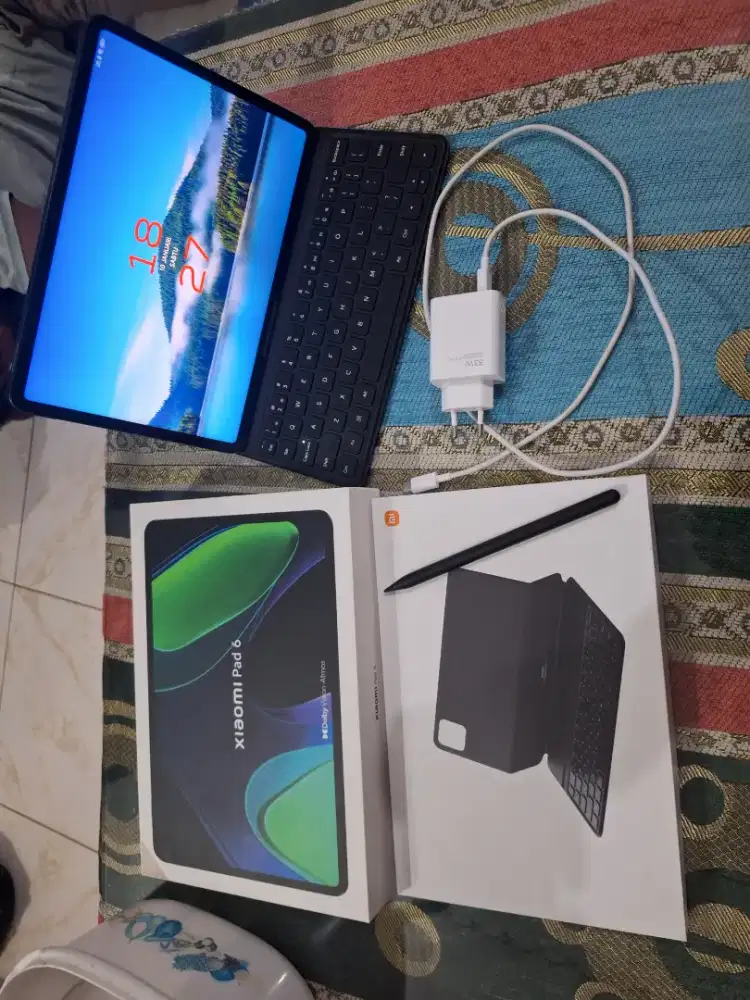 Di Jual Xiaomi Mipad 6 8/256 Full set + Keyboard