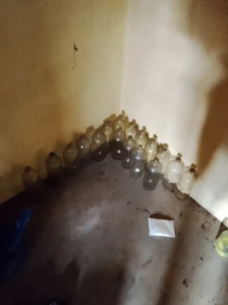 Botol kaca 1 liter dan jerigen