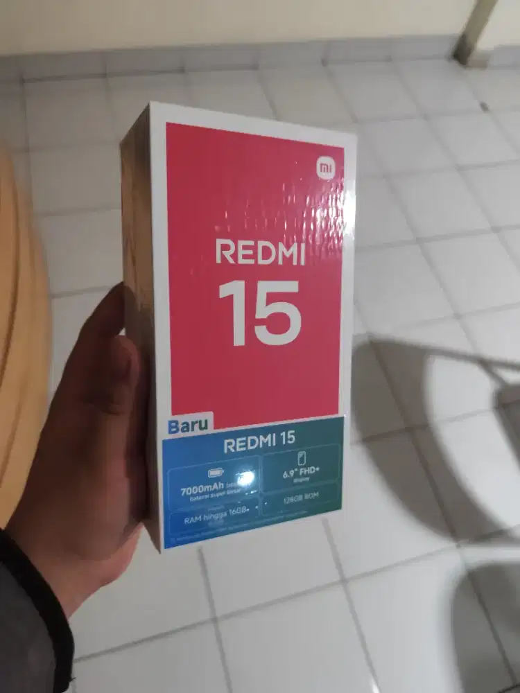 Xiaomi - Redmi 15 Hitam - Masih Garansi
