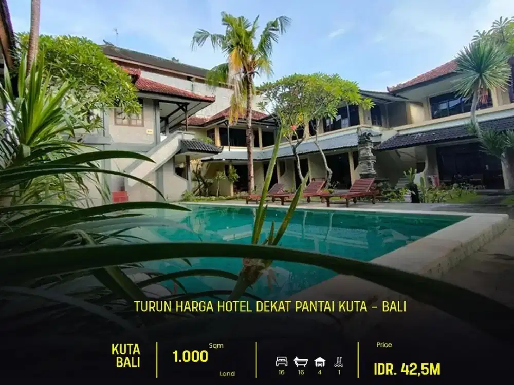 Hotel pantai kuta bali