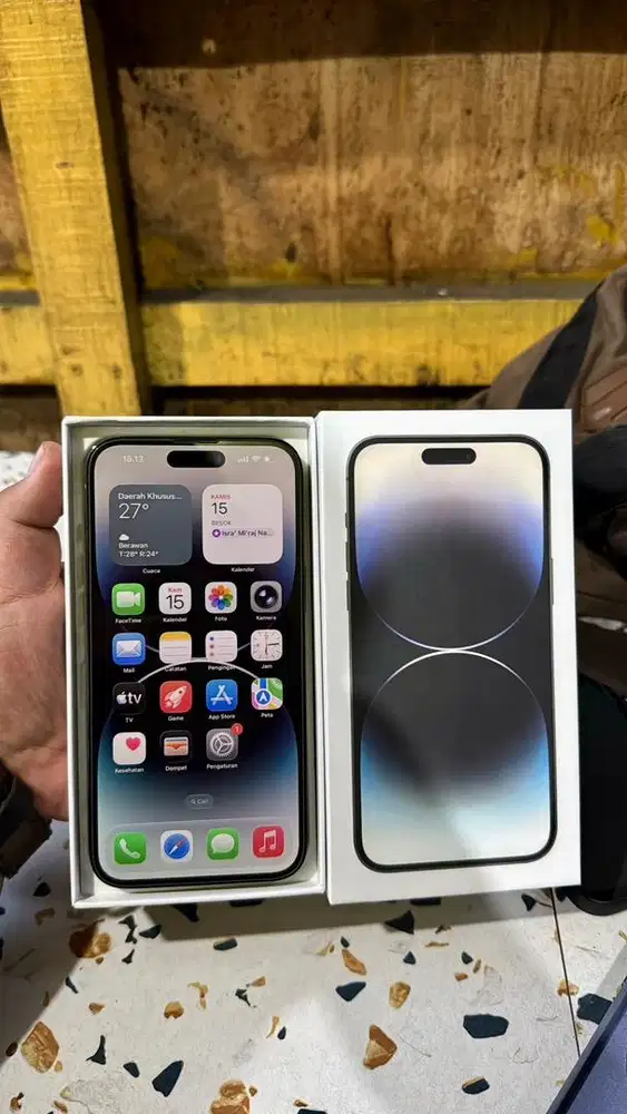 Iphone 14 promax 128gb space black