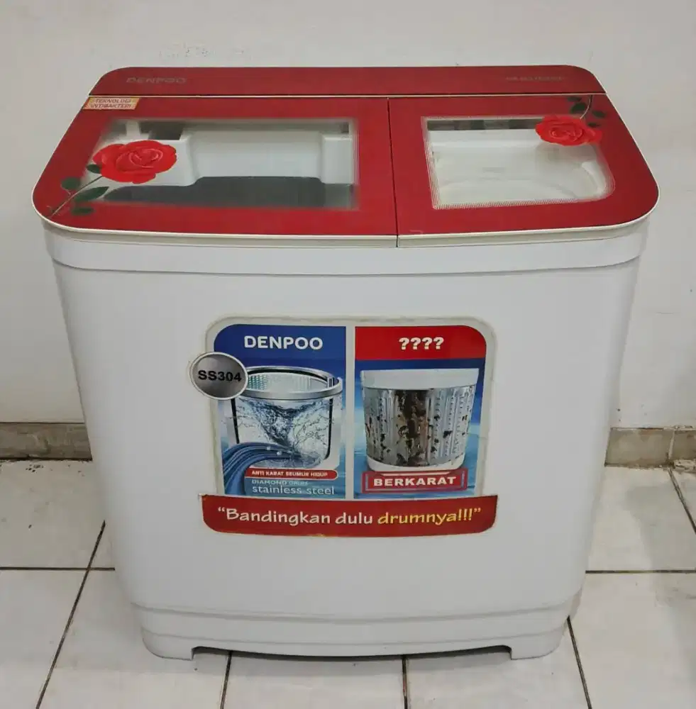 MESIN CUCI DENPOO PLATINUM MODEL BARU KAPASITAS BESAR BAGUS MULUS