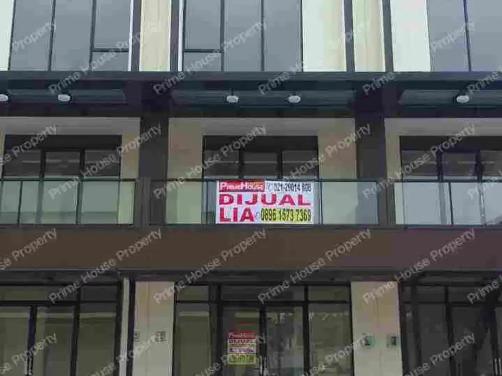 Dijual Ruko 3 Lantai, ada Balkon, cocok untuk Cafe Resto