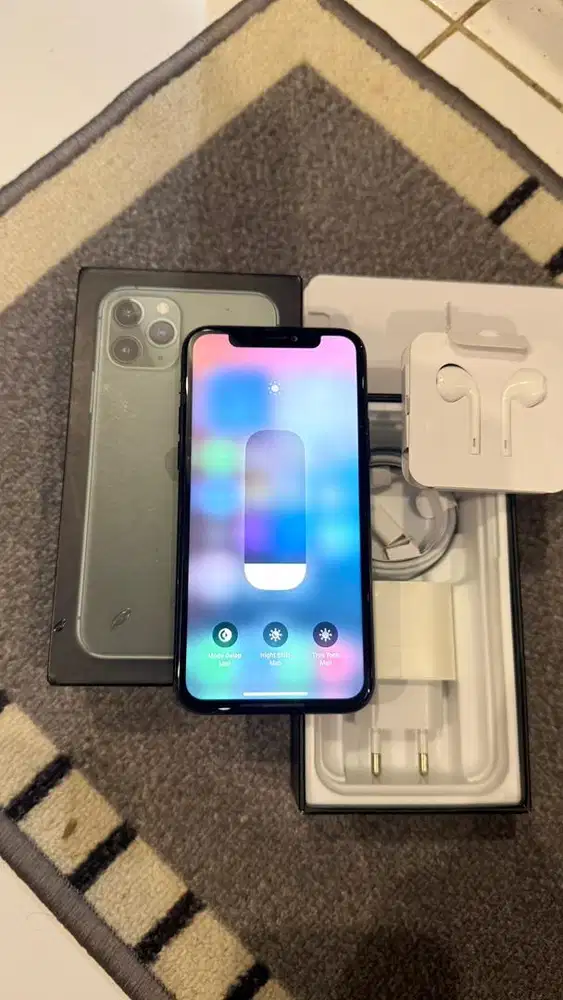 Iphone 11 Pro 256GB Green Mulus Lengkap Teregister