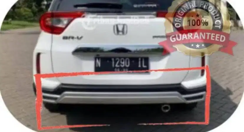 Bumper belakang honda new brv original copotan