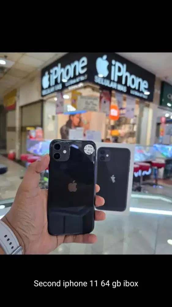 Jual Hp Iphone 11 64gb Ibox (second)