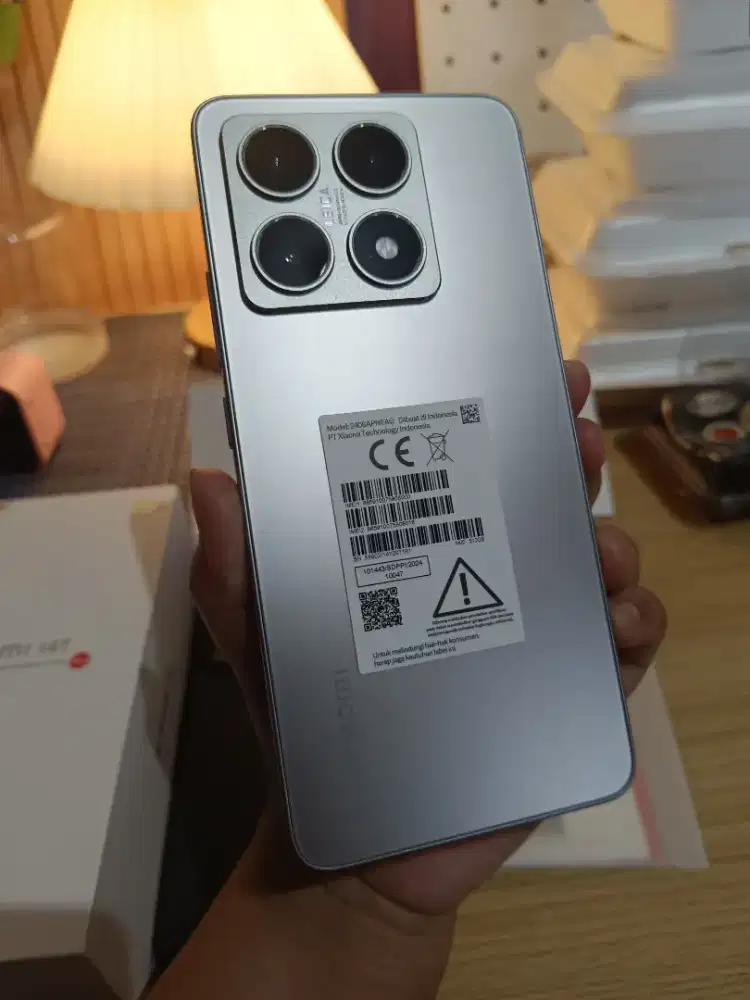 XIAOMI 14T 12/512 GREY(MASIH BAGUS POL) PEMAKAIAN 5 BULAN