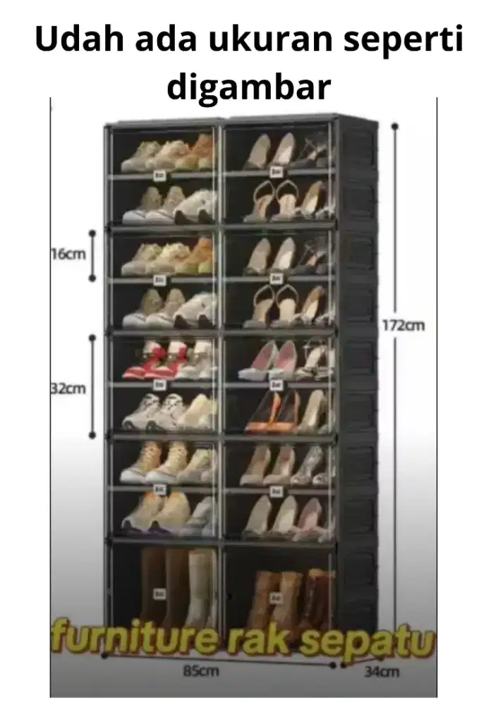 bikin furniture rak sepatu