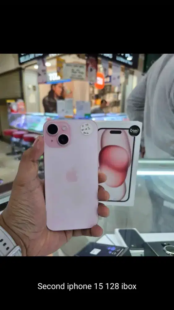 Jual Iphone 15 128gb Ibox (second)
