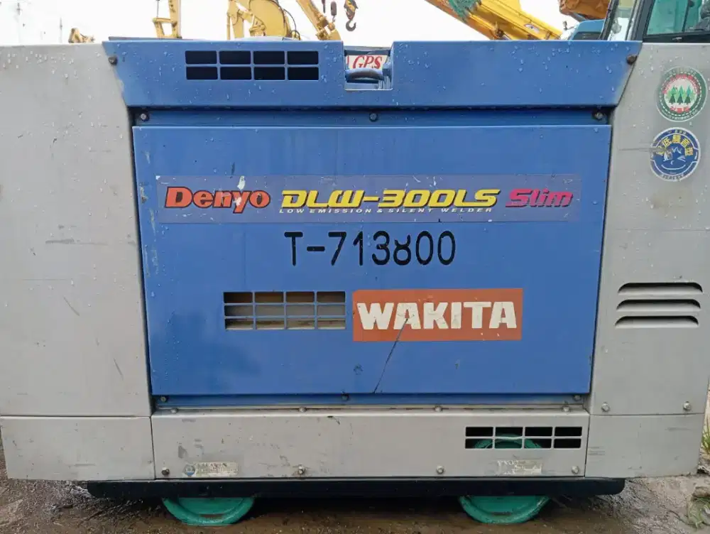 Dijual Welding Set Denyo DLW300LS Slim Build Up Jepang Harga DP/TDP