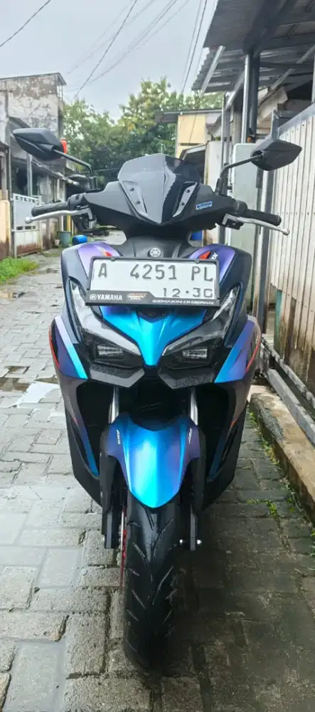 Aerox Alfha 2025 ABS keyles cyber city