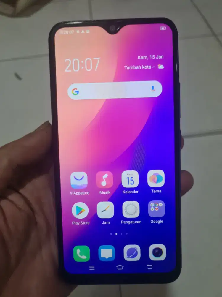 Dijual vivo y12 ram 3/32 normal original bekas pakaian anak..