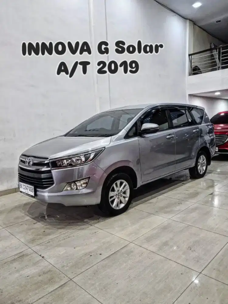 INNOVA 2.4 G SOLAR Automatic 2019 / 2020 silver toyota reborn