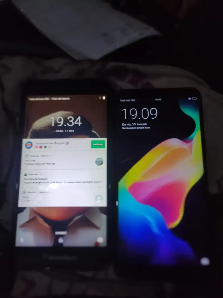 Hp minus Oppo a83 minus sa ma blackberry Aurora