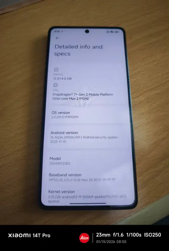 POCO F5 12/256 HITAM FULLSET