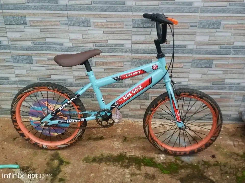 SEPEDA ANAK KIDS BMX UKURAN 18 INC SECOND RASA BARU