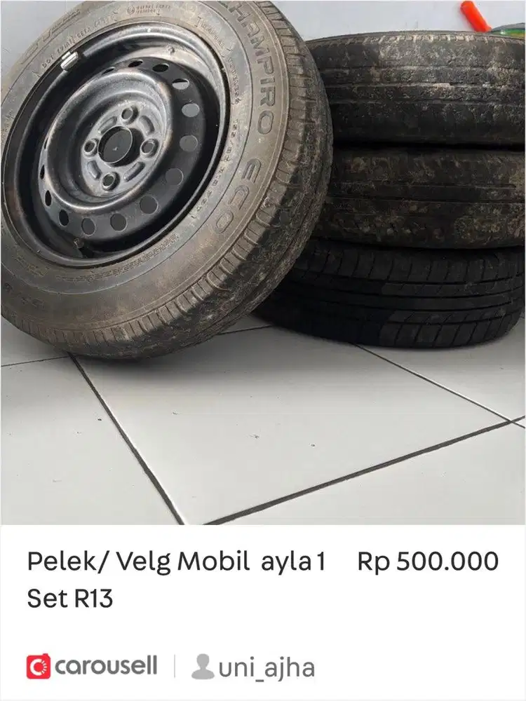 Velg ayla R13 1 set