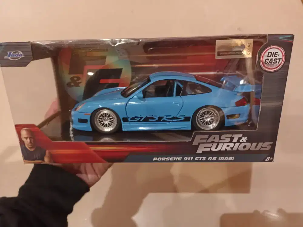 Mainan Import Porsche 911 Fast And Furious Original