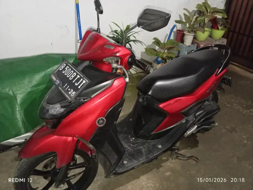 Yamaha mio gear 2021 merah doff