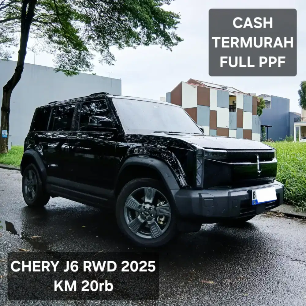 (CASH) CHERY J6 RWD 2025 (FULL PPF)