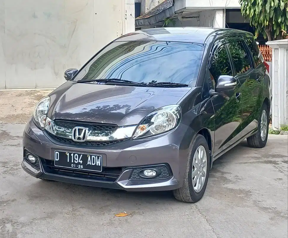 LowKM 26rb Honda MOBILIO E 1.5 MANUAL 2015 RECORD HONDA BANDUNG
