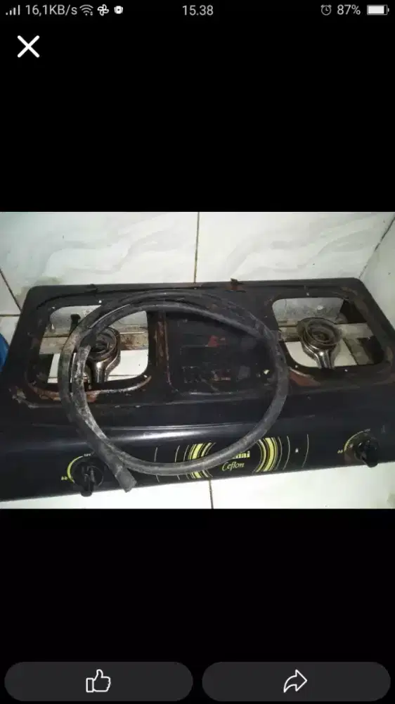 kompor rinay 2 tungku