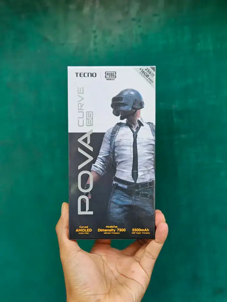 Pova Curve 5G Baru Segel Dus Garansi Resmi 1th