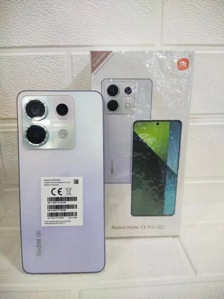 Redmi note 13 pro 5G 12/512 grs resmi tam full original