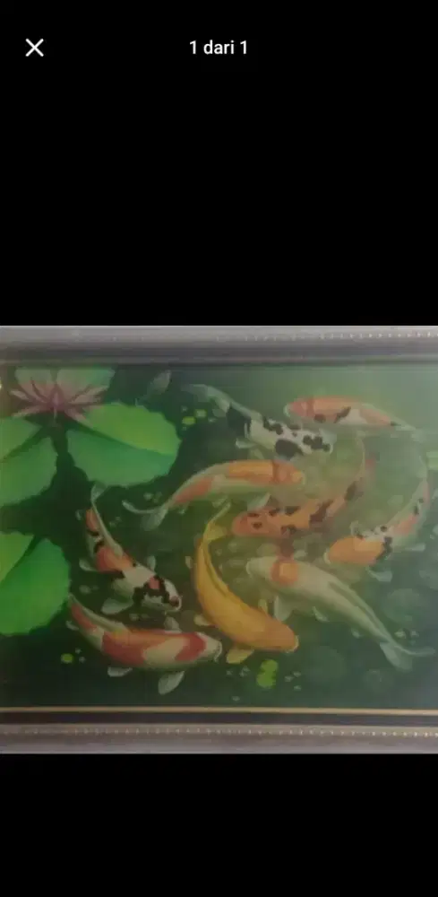 Lukisan Ikan Koi