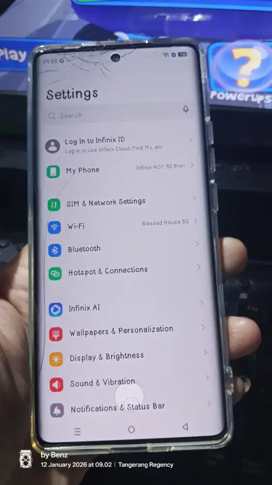 Infinix Hot 50 Pro Plus 8/256 Mantaab Joss
