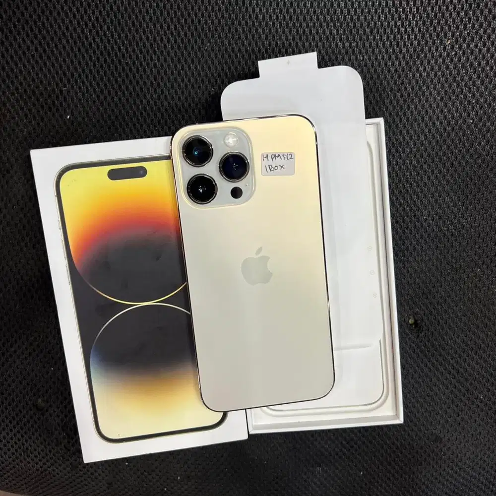 iphone 14 promax 512gb resmi ibox mulus fullset 3utools hijau