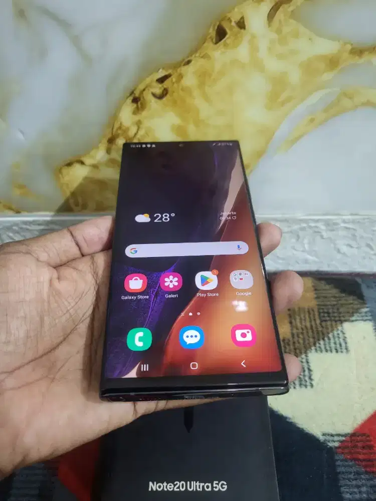 Jual cepat samsung note 20 ultra 12/256 fullset
