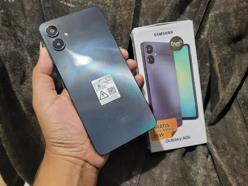Samsung A06 ram 4/64gb mulus fullset