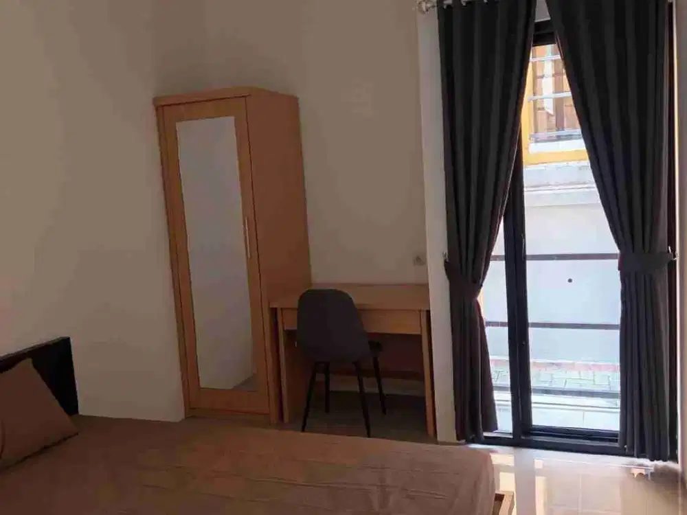 Sewa Kost Mahasiswa IPB Dramaga Bogor Kamar Mandi Dalam Plus AC