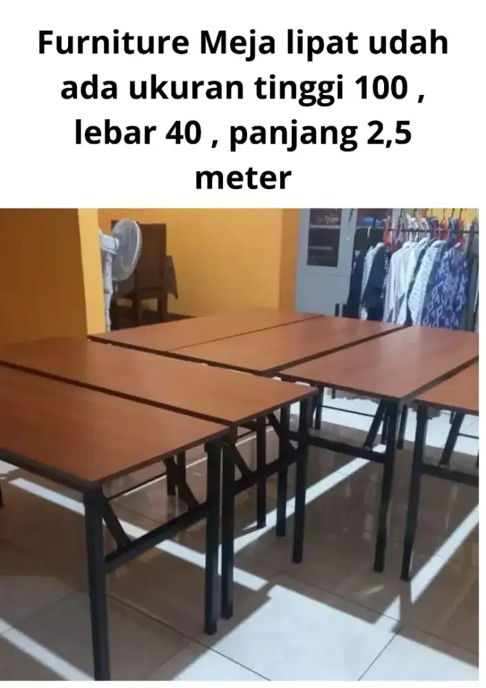 Bikin furniture meja lipat