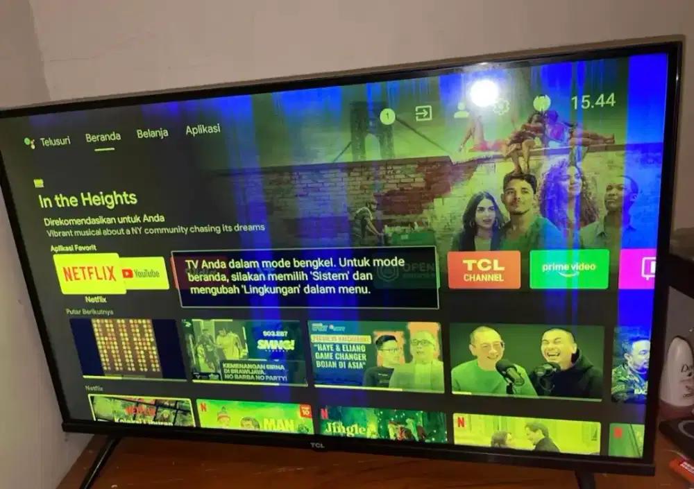 TV TCL 32A5 ANDROID 11 SUDAH DIGITAL (MINUS)