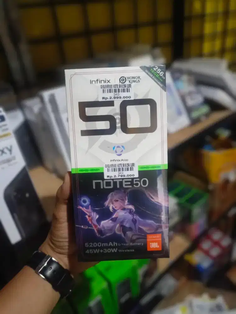 INFINIX NOTE 50 16/256GB 'ATLANTIS DAHSYAT'